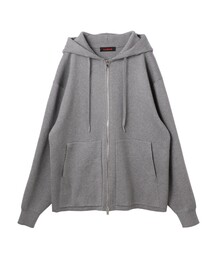 CABaN コットンカシミヤ ジップパーカ