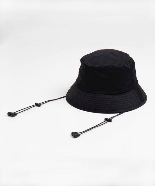 WEGO（ウィゴー）の「WEGO/DROW CORD BUCKET HAT（ハット・メンズ・ブラック・FREE）」の6枚目の写真