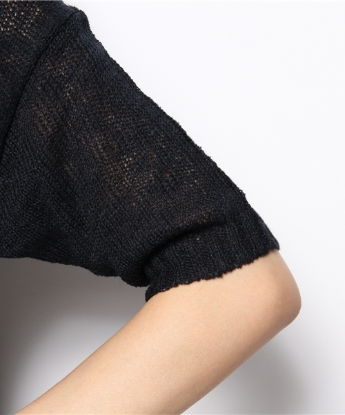 Kastane(カスタネ)の「【Kastane】ロングカーディガン(カーディガン/ボレロ・レディース・ネイビー/アイボリー・FREE)」の4枚目の写真