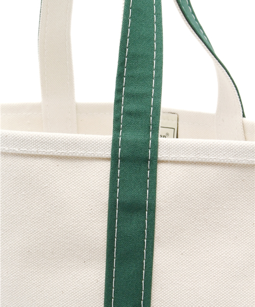 BEAMS PLUS（ビームスプラス）の「L.L.Bean×BEAMS PLUS / 別注 BOAT AND TOTE  M（トートバッグ・メンズ・レッド/グリーン/ネイビー・MEDIUM）」の8枚目の写真