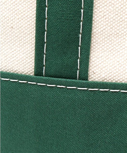 BEAMS PLUS（ビームスプラス）の「L.L.Bean×BEAMS PLUS / 別注 BOAT AND TOTE  M（トートバッグ・メンズ・レッド/グリーン/ネイビー・MEDIUM）」の5枚目の写真