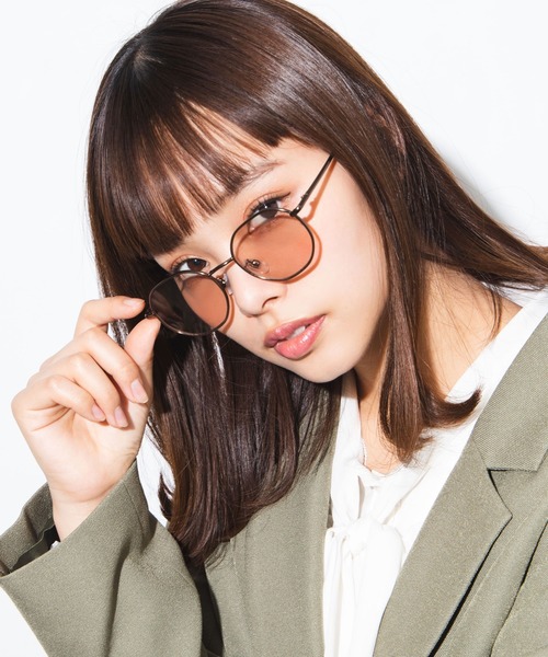 WEGO（ウィゴー）の「WEGO/メタルフレームオクタゴン（メガネ・メンズ・ブラック/ブラウン/ゴールド/ブラック系その他・FREE）」の15枚目の写真