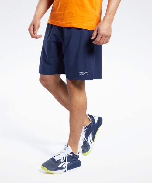 Reebok(リーボック)の「スピードウィック スピード ショーツ / Speedwick Speed Shorts(その他パンツ・メンズ・ライトグレー/ターコイズブルー/ブラック/ネイビー・LARGE/MEDIUM/X-LARGE/SMALL/XX-LARGE/X-SMALL/XXX-LARGE)」の3枚目の写真