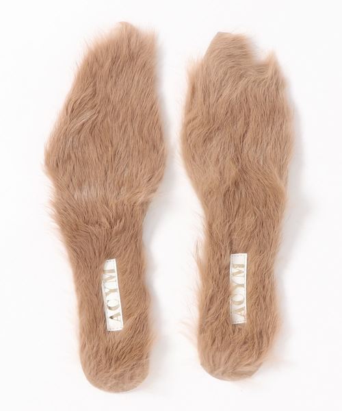 ACYM（アシーム）の「2way fur ballet shoes（バレエシューズ・レディース・ブラック/レオパード・M/L/S）」の17枚目の写真