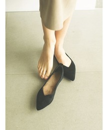 ACYM | 2way fur ballet shoes(バレエシューズ)