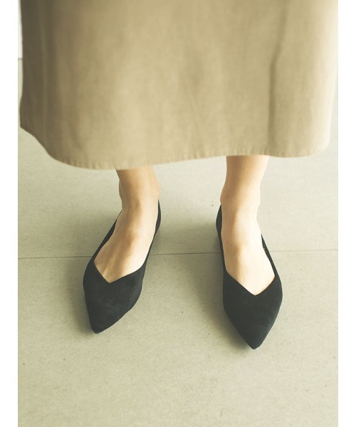 ACYM（アシーム）の「2way fur ballet shoes（バレエシューズ・レディース・ブラック/レオパード・M/L/S）」の3枚目の写真