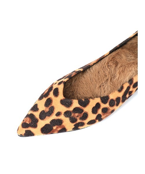 ACYM（アシーム）の「2way fur ballet shoes（バレエシューズ・レディース・ブラック/レオパード・M/L/S）」の12枚目の写真