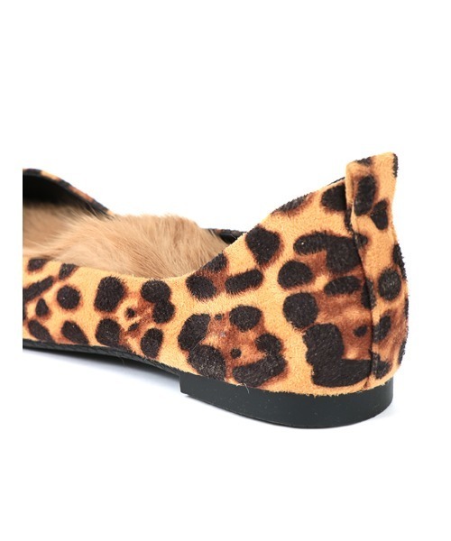 ACYM（アシーム）の「2way fur ballet shoes（バレエシューズ・レディース・ブラック/レオパード・M/L/S）」の13枚目の写真