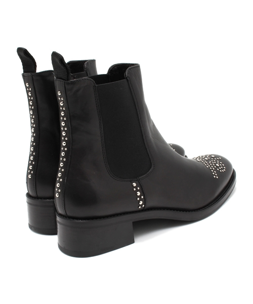 Ray BEAMS（レイビームス）の「BOEMOS / サイドゴア スタッズ ブーツ（ブーツ・レディース・ブラック・39/35/36/37/38）」の5枚目の写真