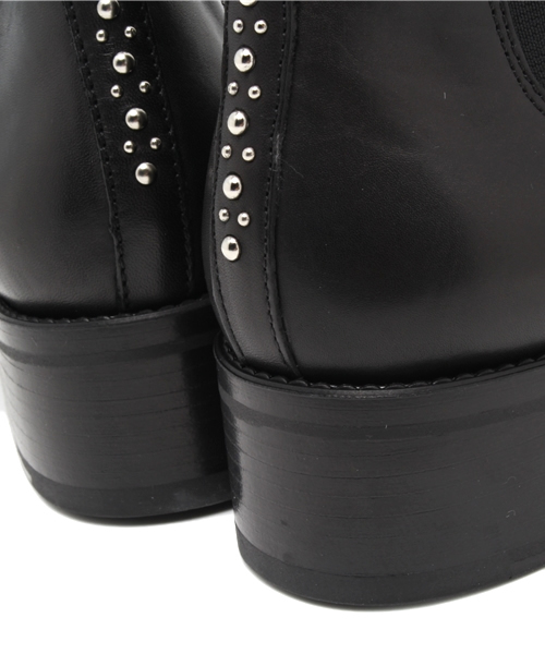 Ray BEAMS（レイビームス）の「BOEMOS / サイドゴア スタッズ ブーツ（ブーツ・レディース・ブラック・39/35/36/37/38）」の8枚目の写真