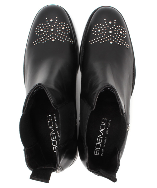 Ray BEAMS（レイビームス）の「BOEMOS / サイドゴア スタッズ ブーツ（ブーツ・レディース・ブラック・39/35/36/37/38）」の9枚目の写真
