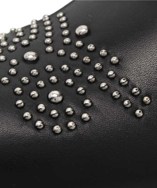 Ray BEAMS（レイビームス）の「BOEMOS / サイドゴア スタッズ ブーツ（ブーツ・レディース・ブラック・39/35/36/37/38）」の3枚目の写真