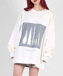 DING | DING/ビニールパッチスウェット(スウェット)