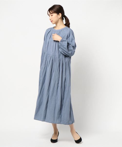 rps（アールピーエス）の「ドルマンスリーブワンピース（ワンピース・レディース・ブラック/ミント/ブルー/チェック・M）」の17枚目の写真