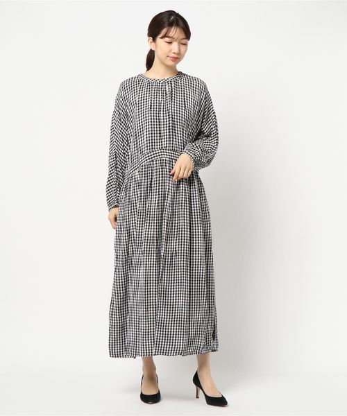 rps（アールピーエス）の「ドルマンスリーブワンピース（ワンピース・レディース・ブラック/ミント/ブルー/チェック・M）」の16枚目の写真