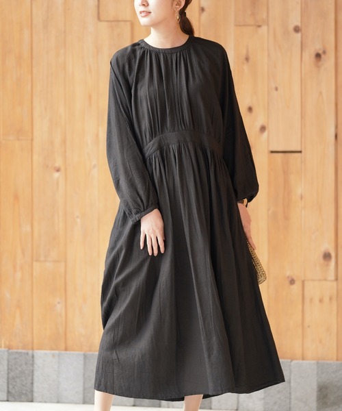 rps（アールピーエス）の「ドルマンスリーブワンピース（ワンピース・レディース・ブラック/ミント/ブルー/チェック・M）」の22枚目の写真