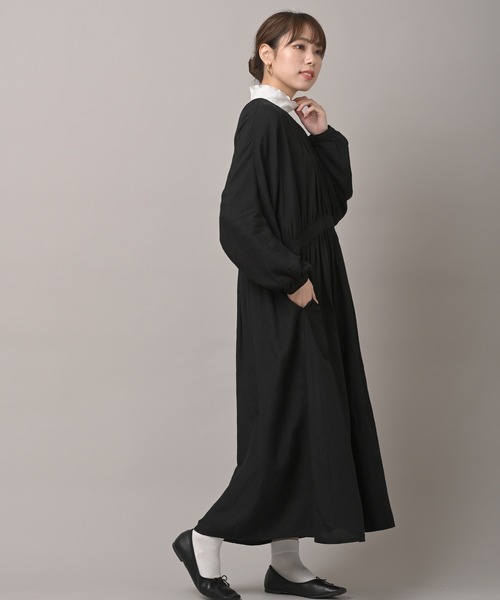 rps（アールピーエス）の「ドルマンスリーブワンピース（ワンピース・レディース・ブラック/ミント/ブルー/チェック・M）」の19枚目の写真