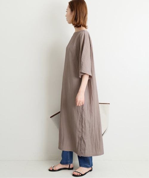 IENA(イエナ)の「ワッシャーワンピース◆(ワンピース・レディース・ホワイト/ベージュ/ナチュラル・38/36)」の8枚目の写真