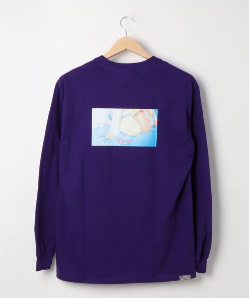 THE Nookie(ザヌーキー)の「《THE Nookie》ANIME2 LS T(Tシャツ/カットソー・レディース・ベージュ/パープル/ホワイト・FREE)」の5枚目の写真