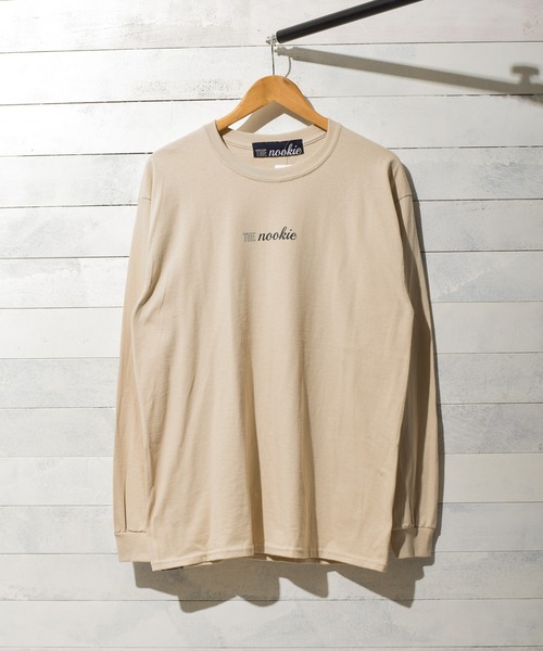 THE Nookie(ザヌーキー)の「《THE Nookie》ANIME2 LS T(Tシャツ/カットソー・レディース・ベージュ/パープル/ホワイト・FREE)」の1枚目の写真