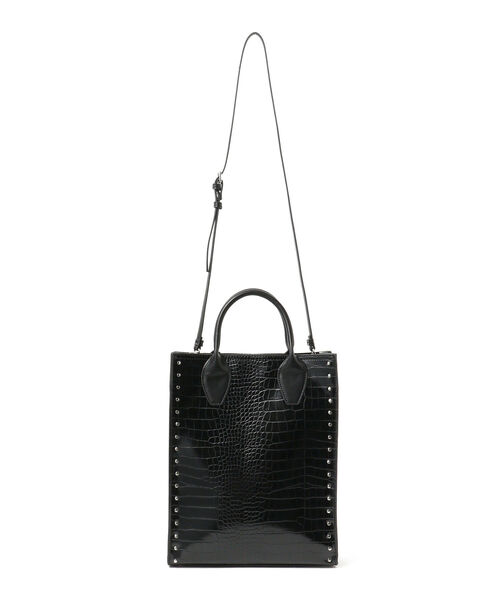 Ray BEAMS（レイビームス）の「Casselini / 型押し スタッズ トート  