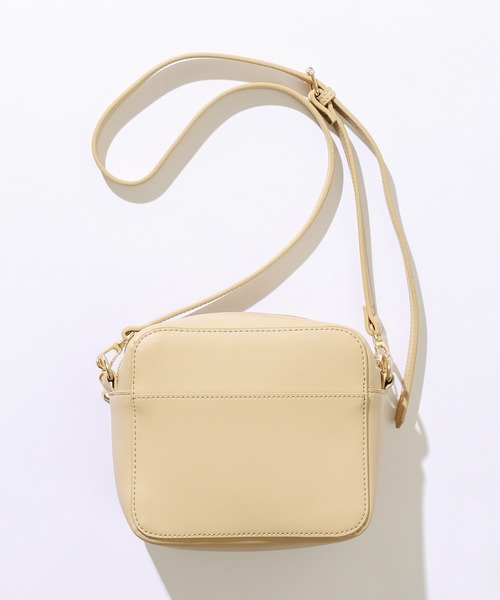 natural couture（ナチュラルクチュール）の「コロンとスクエアバッグ（ショルダーバッグ・レディース・ブラック/ブラウン/ライトベージュ・FREE）」の9枚目の写真