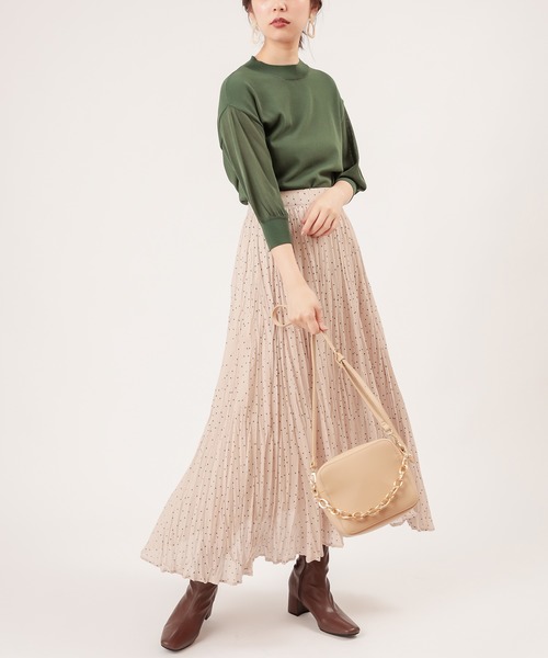 natural couture（ナチュラルクチュール）の「コロンとスクエアバッグ（ショルダーバッグ・レディース・ブラック/ブラウン/ライトベージュ・FREE）」の15枚目の写真