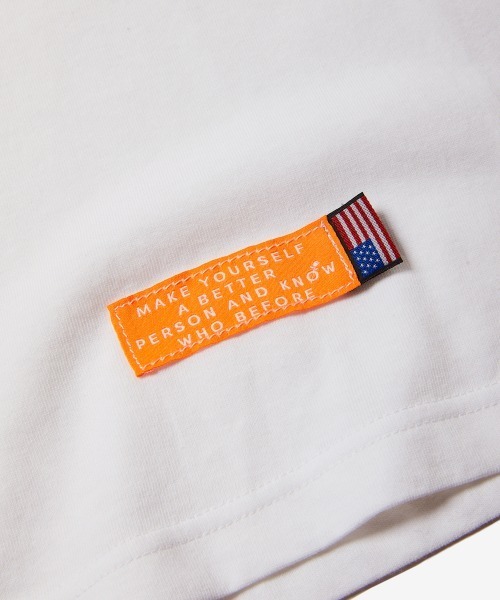 rehacer(レアセル)の「rehacer : Loose Size US Fabric Pocket CS / ルーズ サイズ USファブリック ポケット カットソー(Tシャツ/カットソー・メンズ・ホワイト/ブラック・LARGE/X-LARGE/MEDIUM)」の6枚目の写真