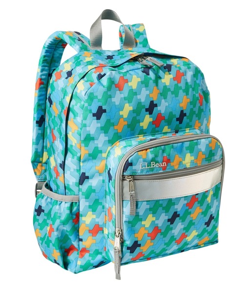 L.L.Bean(エルエルビーン)の「エル・エル・ビーン・オリジナル・ブック・パック、24L プリント(バックパック/リュック・キッズ・グリーン系その他/ブルー系その他/パープル系その他/ブルー系その他2/ブルー系その他3/マルチ/グリーン系その他2/ブルー系その他4/グリーン系その他3/ブルー系その他5/グリーン系その他4/オレンジ系その他/レインボー/ネイビー系1/ネイビー系/パープル系その他2/グリーン系その他5/ブルー系その他6・ONE SIZE)」の8枚目の写真