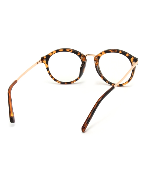 CIAOPANIC（チャオパニック）の「【Ciaopanic】ビッグフレームメガネ（メガネ・レディース・ブラック/その他1/ブラウン・FREE）」の8枚目の写真