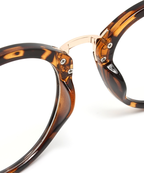 CIAOPANIC（チャオパニック）の「【Ciaopanic】ビッグフレームメガネ（メガネ・レディース・ブラック/その他1/ブラウン・FREE）」の10枚目の写真