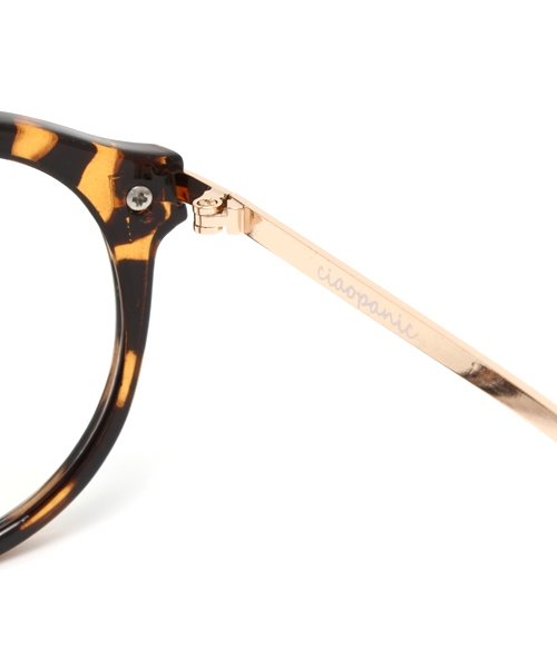 CIAOPANIC（チャオパニック）の「【Ciaopanic】ビッグフレームメガネ（メガネ・レディース・ブラック/その他1/ブラウン・FREE）」の11枚目の写真