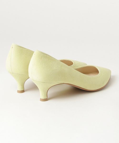 SHIPS（シップス）の「(9999)62col POINTED 4.5 HEEL（パンプス・レディース・ライトグリーン・40/35/45/30/25/20）」の2枚目の写真