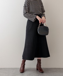 natural couture | プリーツニットスカート(スカート)