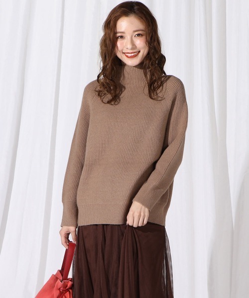 セール 畦編みざっくりタートルニット ニット セーター Queens Court クイーンズコート のファッション通販 Zozotown