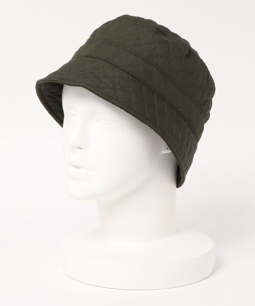 human woman（ヒューマンウーマン）の「Ｂｅｎｅｌｌｉ　Ｍｏｎｔａｃｏｎｅキルティングハット（ハット・レディース・ベージュ/カーキ・FREE）」の12枚目の写真