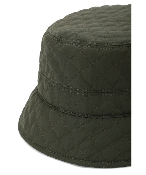 human woman（ヒューマンウーマン）の「Ｂｅｎｅｌｌｉ　Ｍｏｎｔａｃｏｎｅキルティングハット（ハット・レディース・ベージュ/カーキ・FREE）」の7枚目の写真