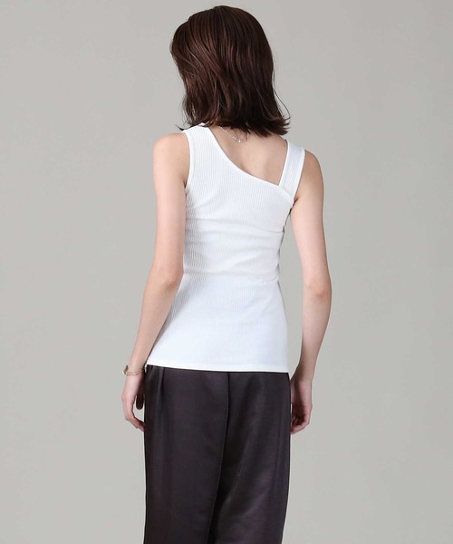 Right-on（ライトオン）の「【HONEYSUCKLE ROSE】アシメネックタンク