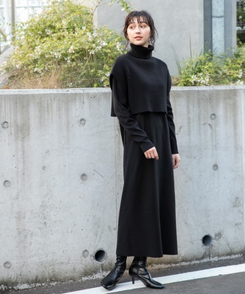 A part by（アパートバイ）の「14Gタートルベスト2Pワンピース 925720  