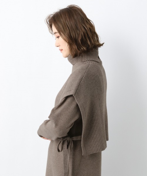 A part by（アパートバイ）の「14Gタートルベスト2Pワンピース　925720（ワンピース・レディース・ブラウン/アイボリー/ライトベージュ/ブラック/ブラウン系その他・MEDIUM/SMALL）」の18枚目の写真