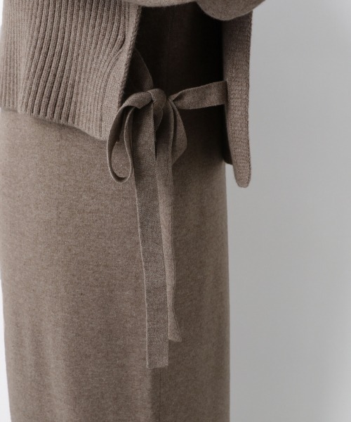 A part by（アパートバイ）の「14Gタートルベスト2Pワンピース　925720（ワンピース・レディース・ブラウン/アイボリー/ライトベージュ/ブラック/ブラウン系その他・MEDIUM/SMALL）」の22枚目の写真