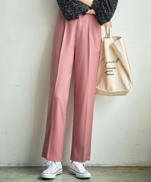 GeeRA | 《インスタグラマーyunさん着用》【21春新着】美脚センタープレスセミワイドパンツ(その他パンツ)