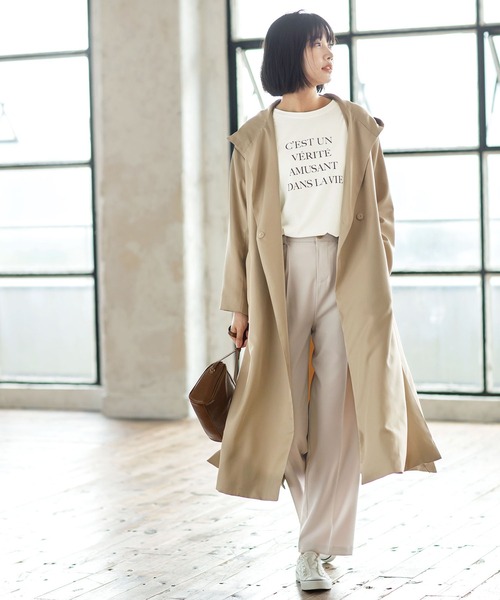 GeeRA（ジーラ）の「美脚センタープレスセミワイドパンツ（その他パンツ・レディース・グリーン/アイボリー/モカ/ブラック/ブルー/ピンク・LARGE/SMALL/X-LARGE/MEDIUM/XX-LARGE）」の13枚目の写真