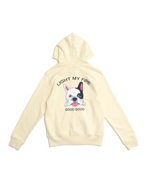VIRGOwearworks（ヴァルゴウェアワークス）の「Out tongue  ZIP HOODIE (GOODx2)（パーカー）」