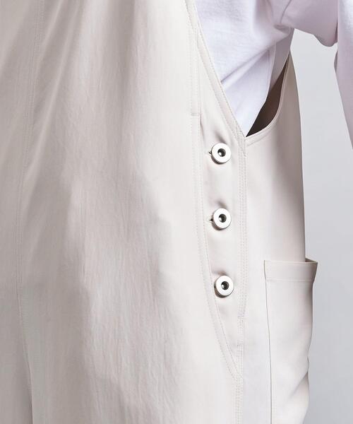 UNITED ARROWS（ユナイテッドアローズ）の「UWMSC ACE オーバーオール†（サロペット/オーバーオール・レディース・ブラック/オフホワイト/その他3・38/36）」の8枚目の写真