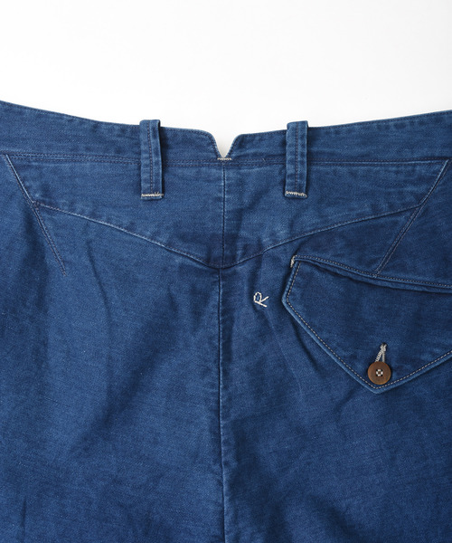 5162【美品】45R 麦サテンのワーク3　ワークパンツ ワイドパンツ L 紺 5162【美品】45R 麦サテンのワーク3 ワークパンツ ワイドパンツ