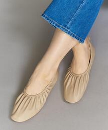 BEAUTY&YOUTH UNITED ARROWS | BY ソフトギャザーフラットシューズ ◆(バレエシューズ)