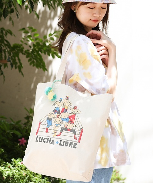 チチカカ（チチカカ）の「プリントキャンバストート（トートバッグ・レディース・その他1/その他2/その他3・FREE）」の3枚目の写真