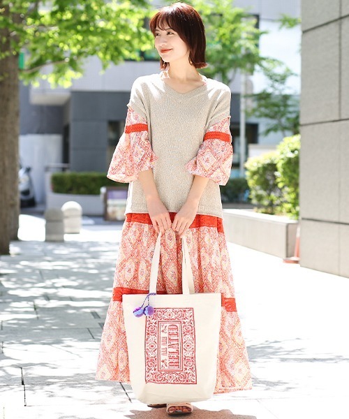 チチカカ（チチカカ）の「プリントキャンバストート（トートバッグ・レディース・その他1/その他2/その他3・FREE）」の8枚目の写真