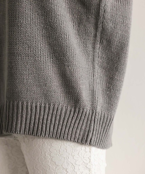 mysty woman（ミスティウーマン）の「バックシャンリボンニット 934939